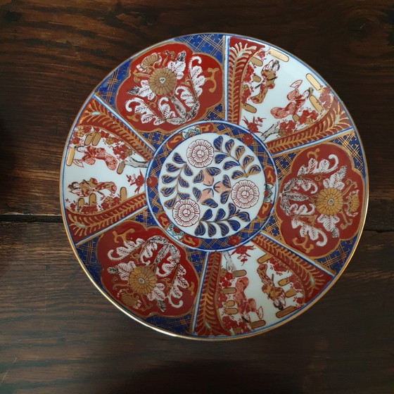 Image 1 of 4x Plaques d'or Imari