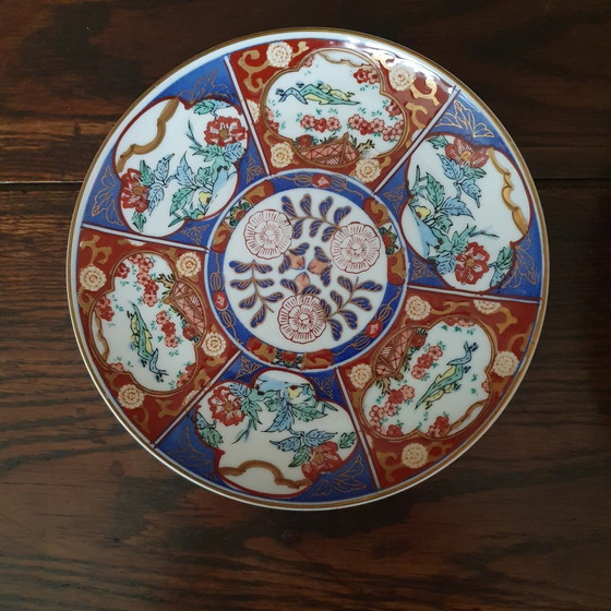 Image 1 of 4x Plaques d'or Imari