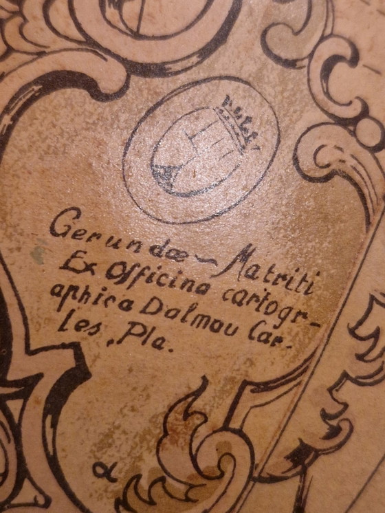 Image 1 of 1930s Globe, Globe Vintage Dalmau