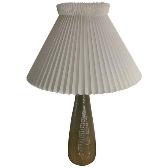 Image 1 of Lampe vintage en grès émaillé de Royal Copenhagen Gerd Bogelund Celadon, 1960