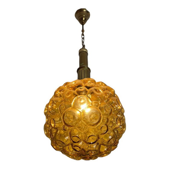 Image 1 of Lampe suspendue vintage globe Helena Tynell, 1960s