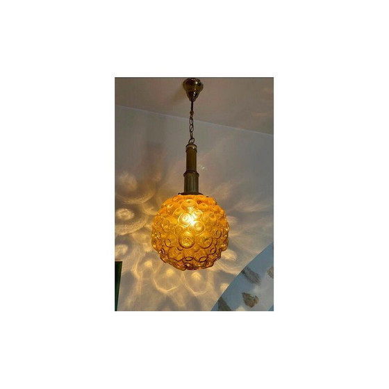 Image 1 of Lampe suspendue vintage globe Helena Tynell, 1960s