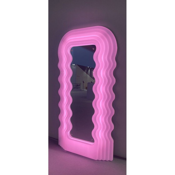Image 1 of Vintage Ultrafragola mirror lamp by Ettore Sottsass for Poltronova