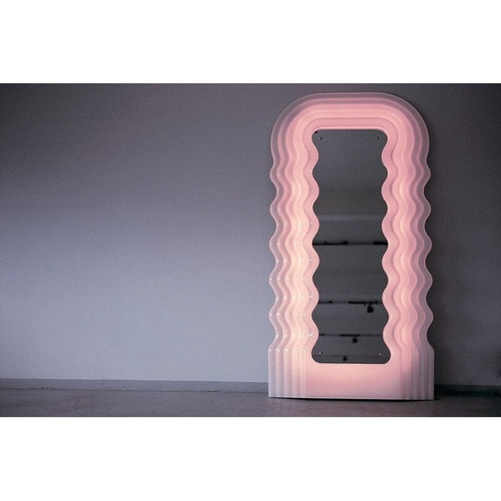 Image 1 of Vintage Ultrafragola mirror lamp by Ettore Sottsass for Poltronova