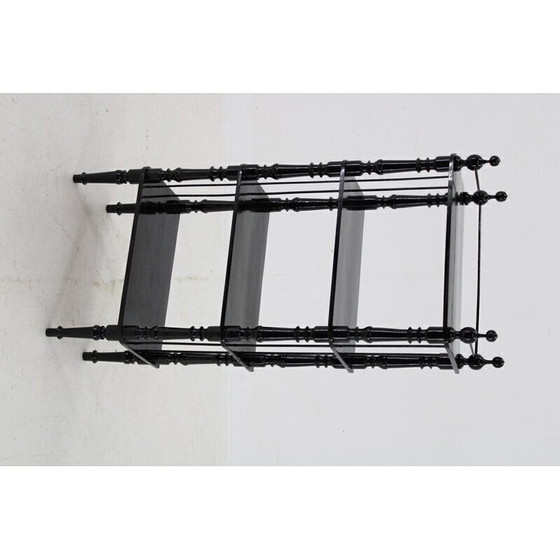 Image 1 of Bibliothèque vintage en bois, Tchécoslovaquie années 1950