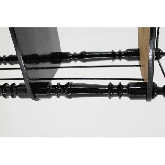 Image 1 of Bibliothèque vintage en bois, Tchécoslovaquie années 1950