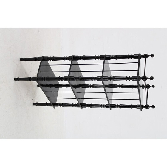 Image 1 of Bibliothèque vintage en bois, Tchécoslovaquie années 1950