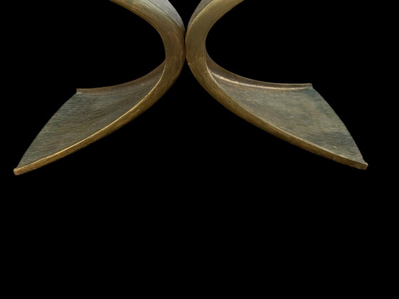 Image 1 of Table Basse En Bronze Luciano Frigerio