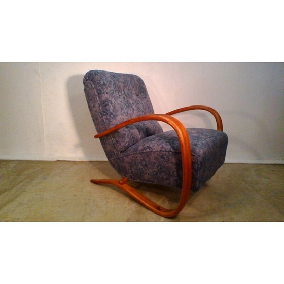 Image 1 of Fauteuil vintage Modèle H-269 par Jindřich Halabala - années 1930