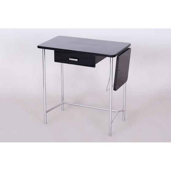 Image 1 of Vintage Bauhaus chrome dissociative table by Mücke-Melder, Czechoslovakia 1930