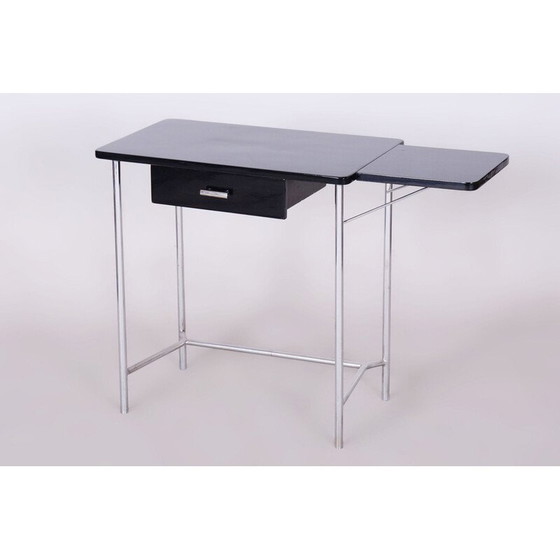 Image 1 of Vintage Bauhaus chrome dissociative table by Mücke-Melder, Czechoslovakia 1930