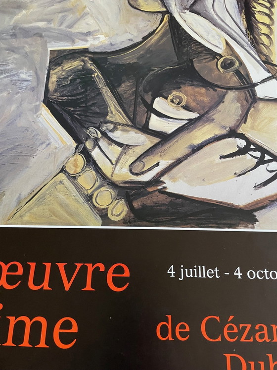 Image 1 of Pablo Picasso (1881-1973), Femme Assise, 1971, Copyright Fondation Maeght, 1989, Imp.Arte, Paris, Imprimé en France