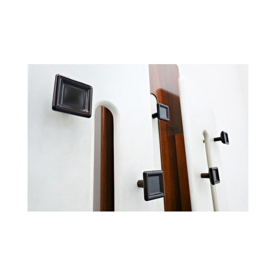 Image 1 of Porte-manteau vintage en bois moderne Italie 1960