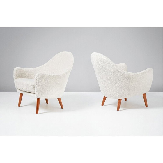 Image 1 of Paire de chaises longues d'Ib Kofod-Larsen, années 1960