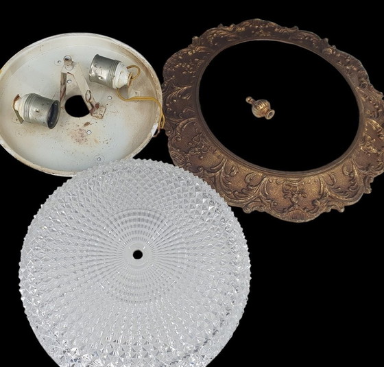 Image 1 of 2100 Baroque Plafonnier style Hollywood Regency