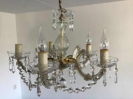 Lustre | 5 Bras | Maria Theresa | Cristal