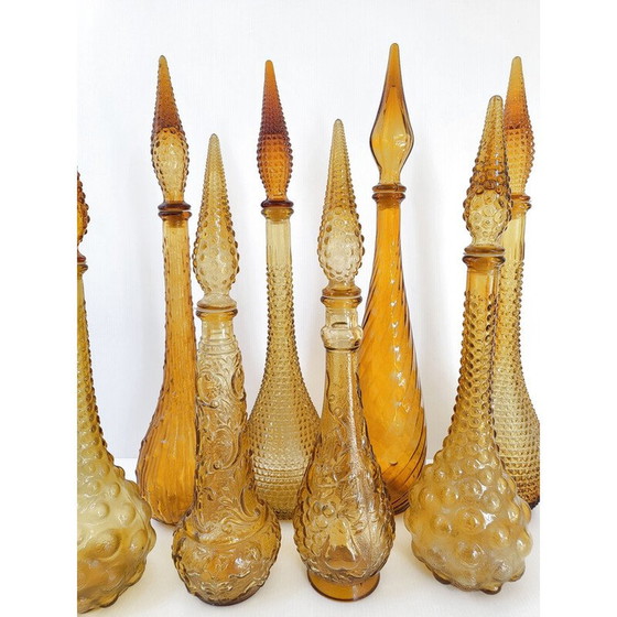 Image 1 of Lot de 21 carafes vintage Empoli, 1960