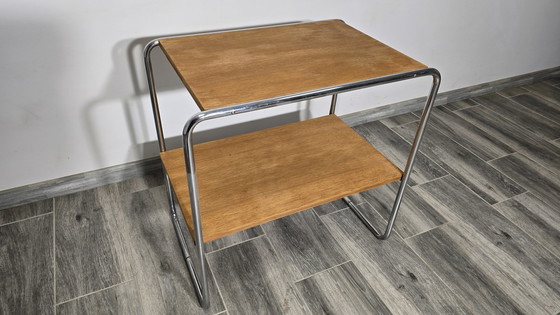 Image 1 of Table console attribuée à Marcel Breuer