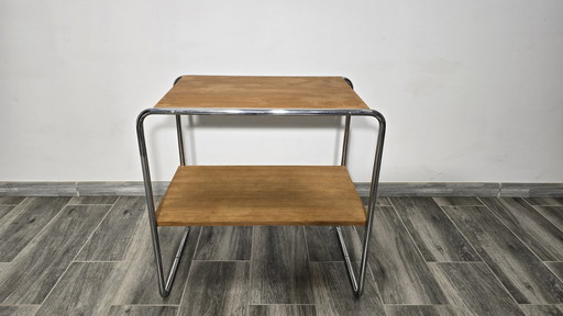 Table console attribuée à Marcel Breuer