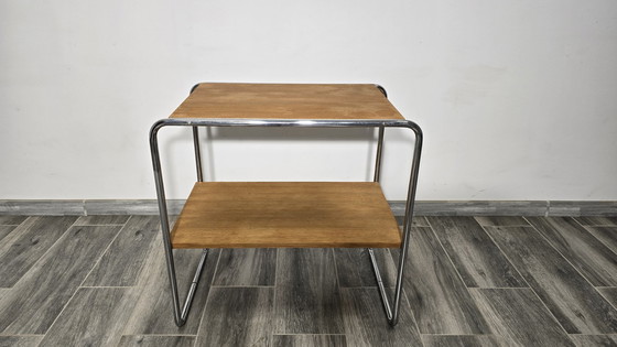 Image 1 of Table console attribuée à Marcel Breuer