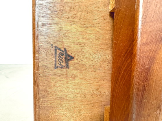 Image 1 of Mid Century Elevator Table basse Trioh Teak