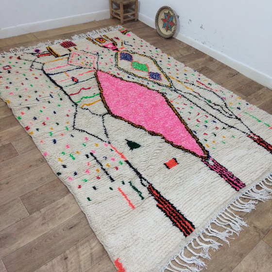 Image 1 of Tapis berbère Handgemaakte Marokkaans Vakmanschap