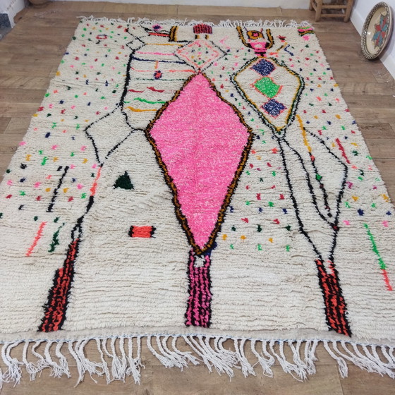 Image 1 of Tapis berbère Handgemaakte Marokkaans Vakmanschap