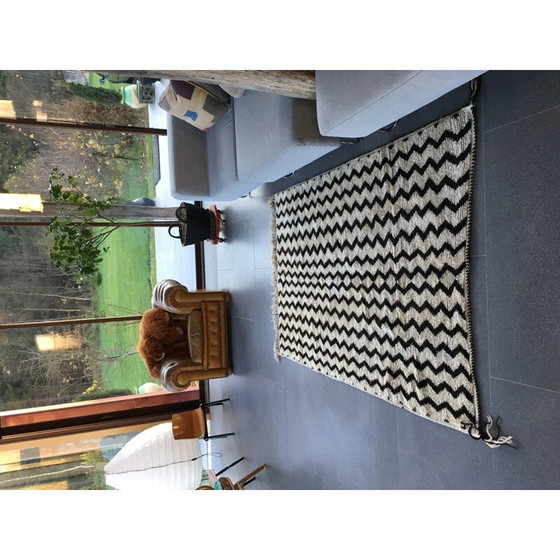 Image 1 of Tapis berbère taznakht en laine vintage, 1980