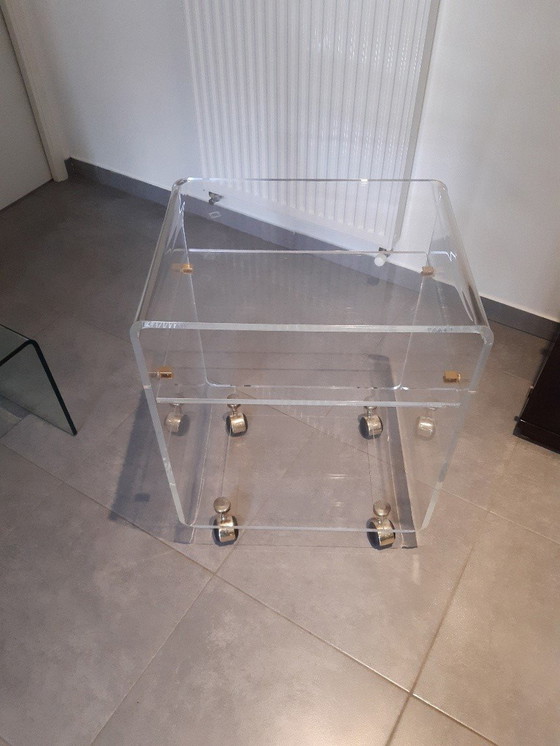 Image 1 of Desserte Vintage De David Lange - Marais International - - Mobilier Design De Designer - 1970
