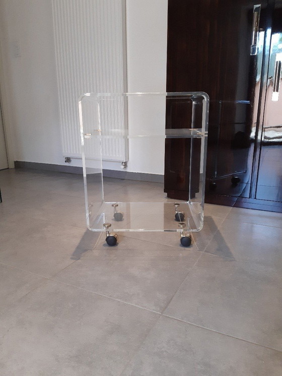 Image 1 of Desserte Vintage De David Lange - Marais International - - Mobilier Design De Designer - 1970