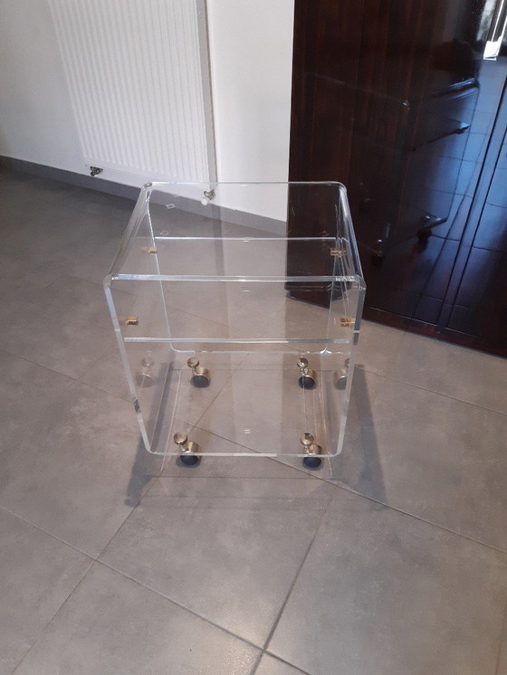 Image 1 of Desserte Vintage De David Lange - Marais International - - Mobilier Design De Designer - 1970