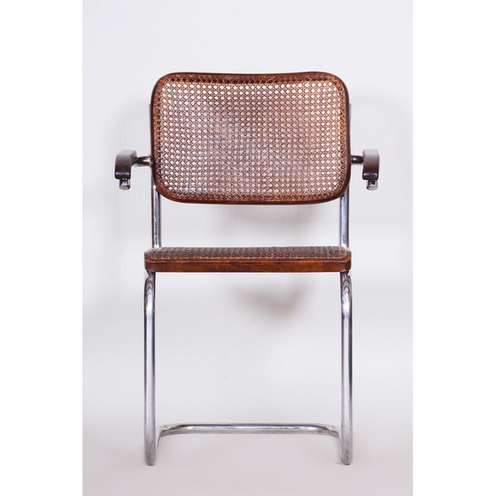 Image 1 of Fauteuil Bauhaus vintage par Marcel Breuer pour Thonet, Allemagne années 1930