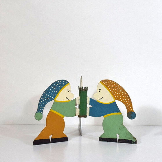 Image 1 of Support de sapin de Noël vintage en acier, 1990