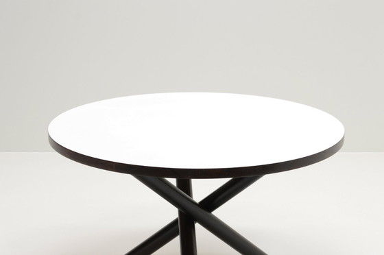 Image 1 of Table de salle à manger en platane par Gerard Geytenbeek pour Zwijnenburg Furniture, Pays-Bas 60S.