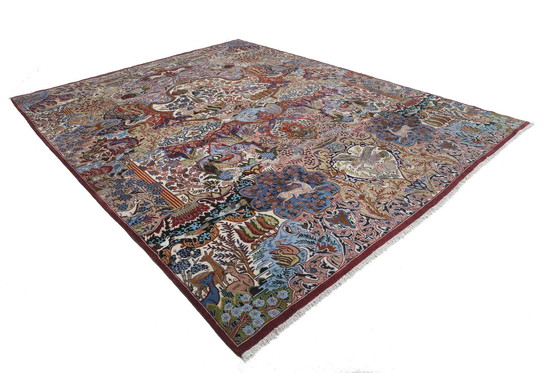 Image 1 of Tapis persan original noué à la main Kashmar Fein Paradise Design 395 X 298 cm Top Condition