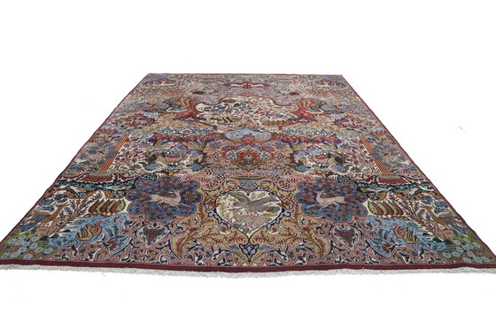 Image 1 of Tapis persan original noué à la main Kashmar Fein Paradise Design 395 X 298 cm Top Condition