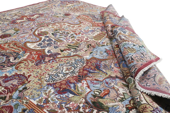 Image 1 of Tapis persan original noué à la main Kashmar Fein Paradise Design 395 X 298 cm Top Condition