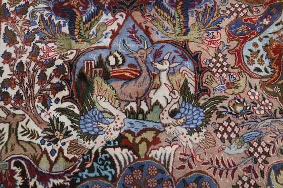 Image 1 of Tapis persan original noué à la main Kashmar Fein Paradise Design 395 X 298 cm Top Condition