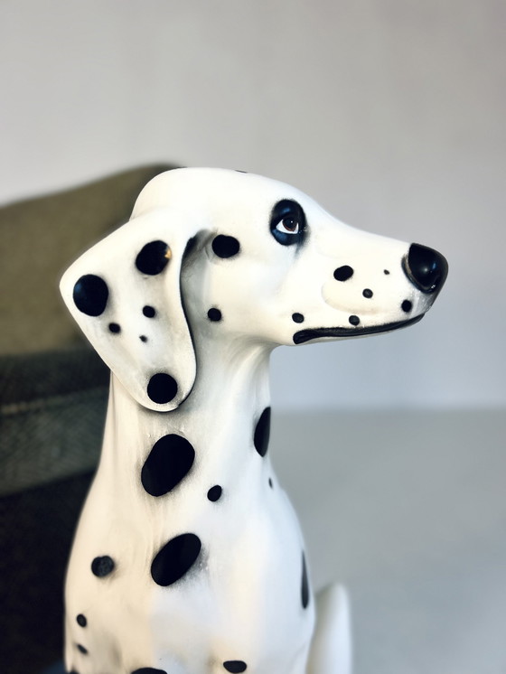 Image 1 of Dalmatien vintage en céramique, Italie années 60