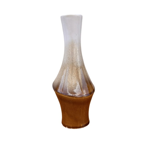 Image 1 of Vase asymétrique en céramique, Ditmar Urbach, Tchécoslovaquie, années 1960.