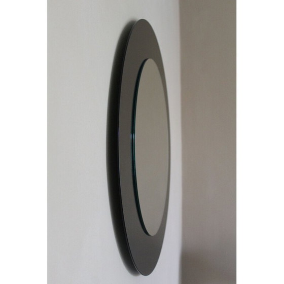 Image 1 of Paire de miroirs ronds en verre vintage minetti meubles et décoration, Italie