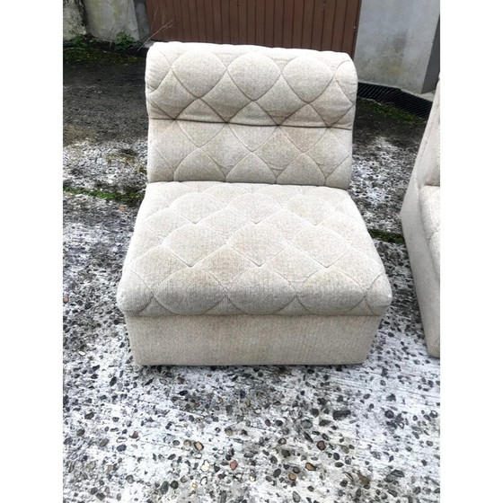 Image 1 of Canapé et fauteuils vintage Laauser 1960 ensemble modulaire