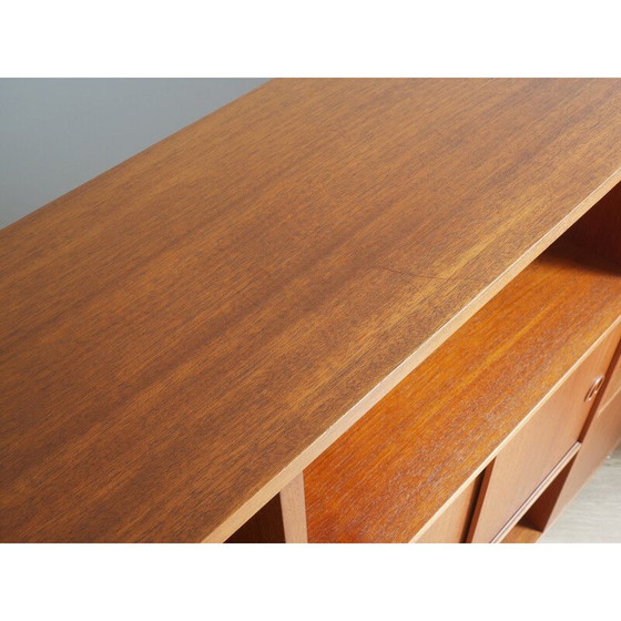 Image 1 of Bibliothèque vintage en teck et acier, Danemark 1960