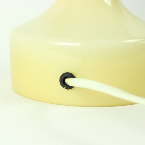 Image 1 of Lampe de table vintage en verre par Ivan Jakes pour Osvetlovaci sklo, Tchécoslovaquie années 1960