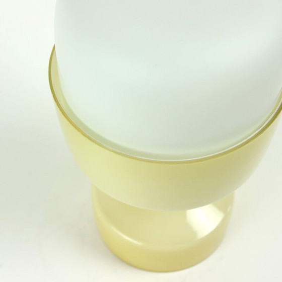 Image 1 of Lampe de table vintage en verre par Ivan Jakes pour Osvetlovaci sklo, Tchécoslovaquie années 1960