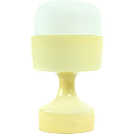 Image 1 of Lampe de table vintage en verre par Ivan Jakes pour Osvetlovaci sklo, Tchécoslovaquie années 1960