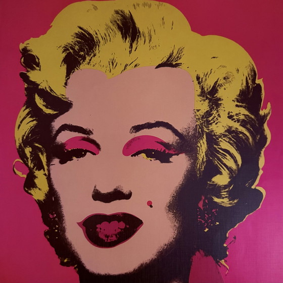 Image 1 of Andy Warhol : "Marilyn Monroe (Marilyn), 1967". ©2007 Fondation Andy Warhol pour les arts visuels, New York.