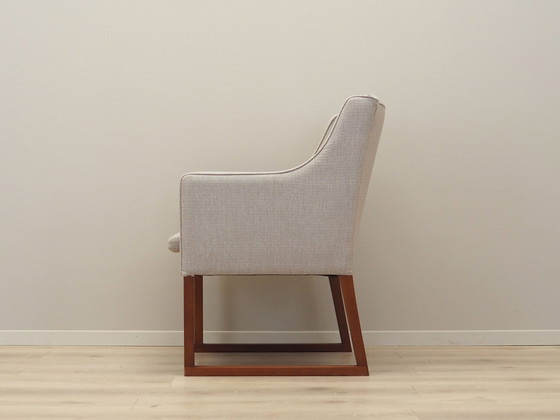 Image 1 of Fauteuil en teck, Design danois, 1970S, Designer : Borge Mogensen, Production : Fredericia Furniture