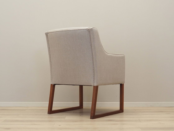 Image 1 of Fauteuil en teck, Design danois, 1970S, Designer : Borge Mogensen, Production : Fredericia Furniture