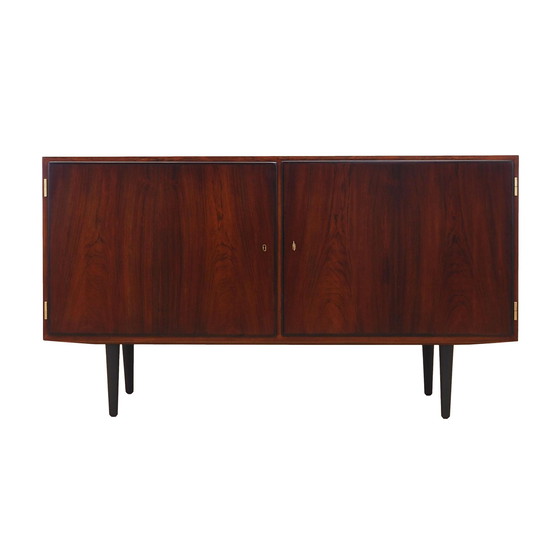 Image 1 of Armoire en bois de rose, Design danois, 1970S, Designer : Carlo Jensen, Production : Hundevad